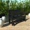 Highwood Usa 4ft Lehigh Gliding Bench Outdoor Furniture for Patio, Backyard, Garden AD-GLBENLH2-BKE - alternate 2